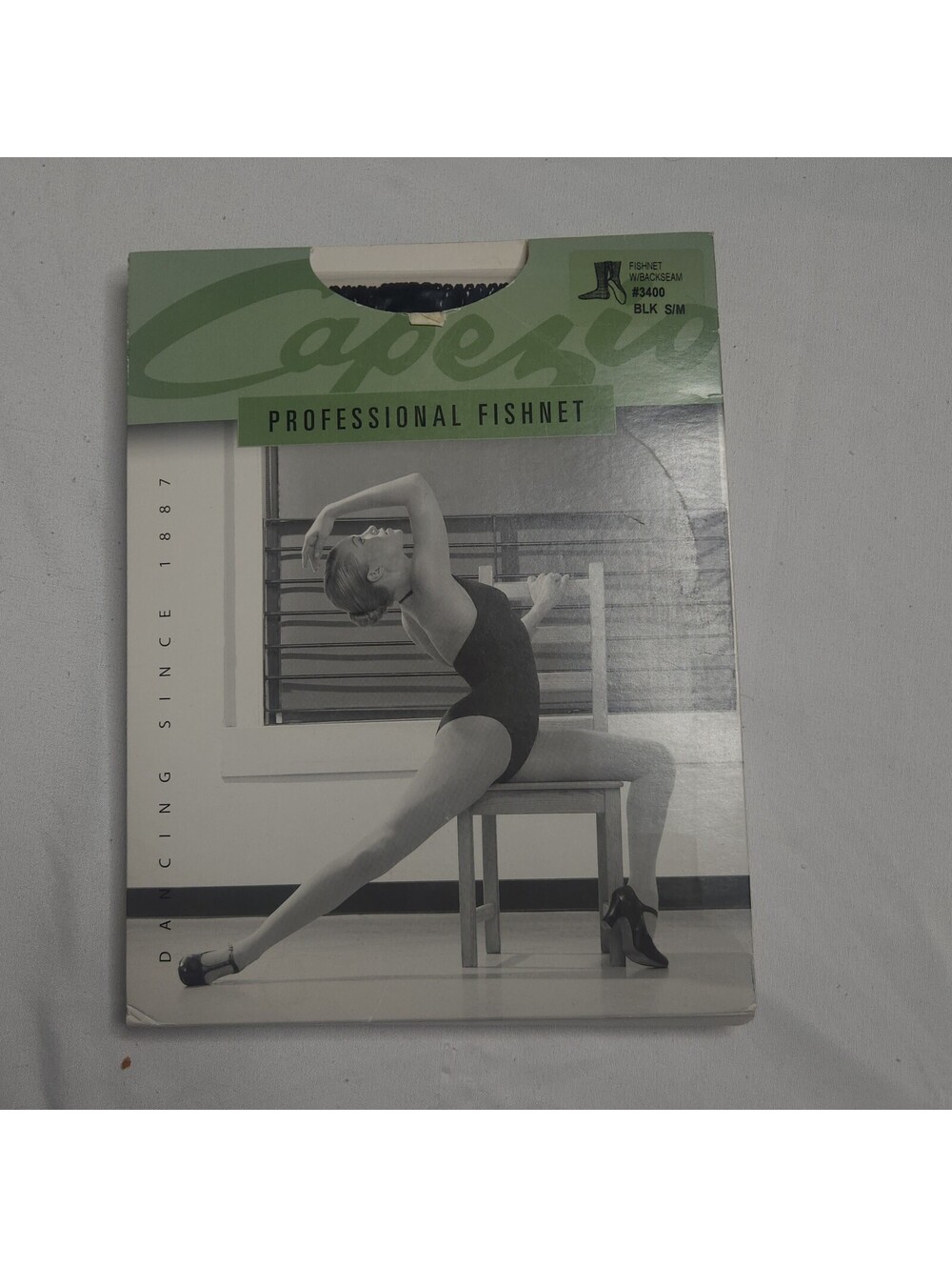 Capezio Professional Fishnet tights black S/M
